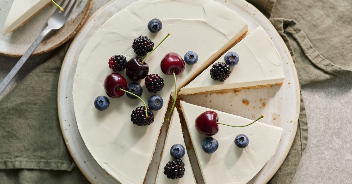 Vegan Vanilla Cheesecake